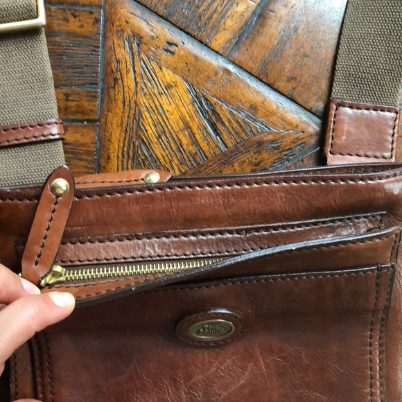 The Bridge Men’s Bag small flat leather - Picture 5 of 7
